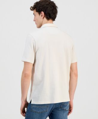 Men's Anchored Short Sleeve Polo Shirt