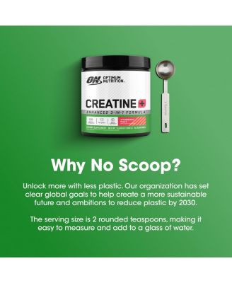 Creatine Monohydrate Plus Powder, Strawberry Peach, 40 Servings