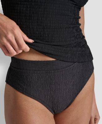 Women's Under-Wire Textured Tankini Top