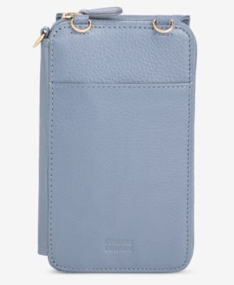 Softy Leather Tech Crossbody Wallet