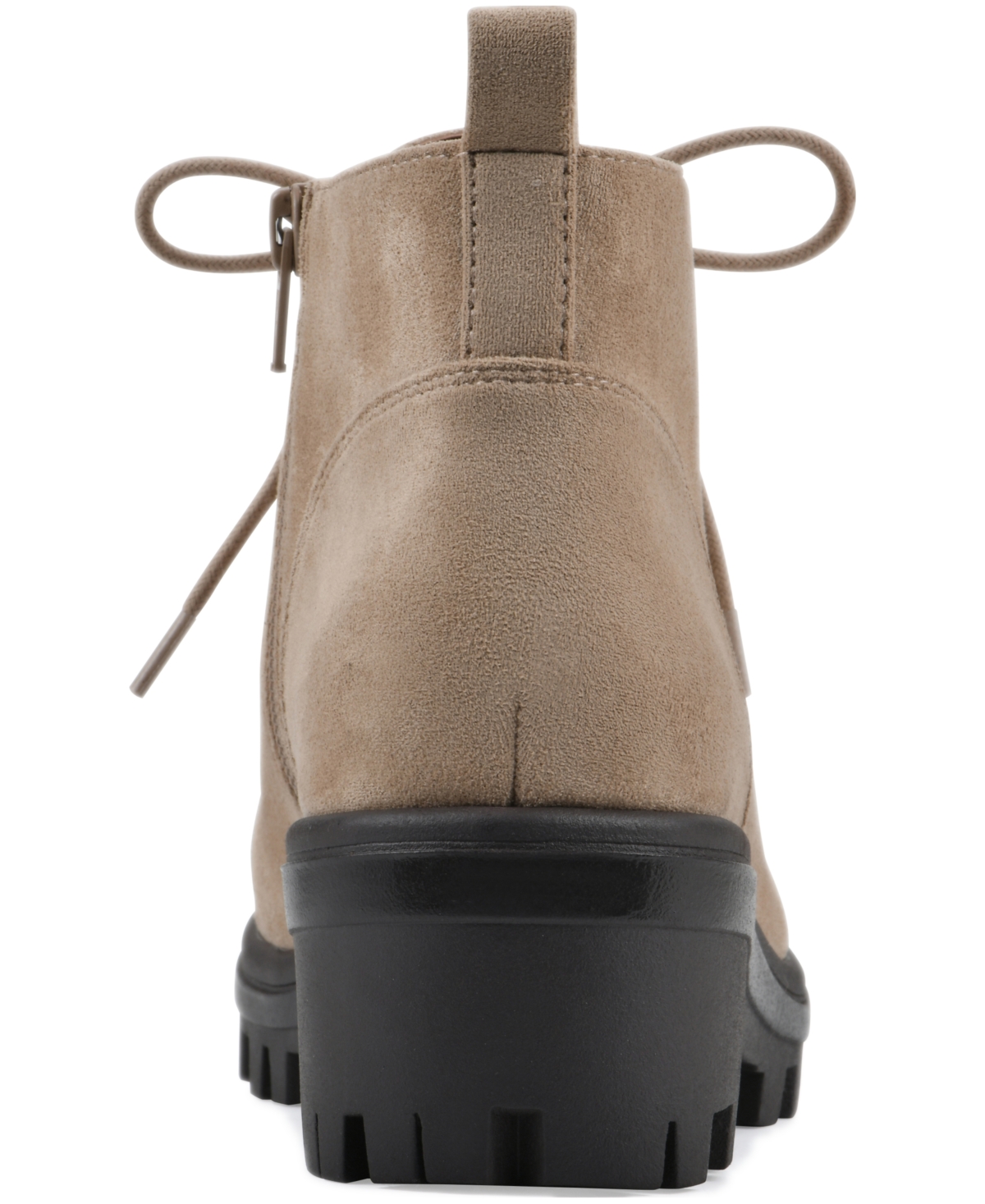 White Mountain Women's Tariq Lug Sole Lace-up Booties