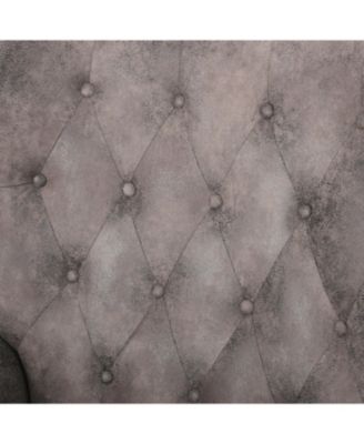 Accented Push Back Recliner Chair with Rolled Arms