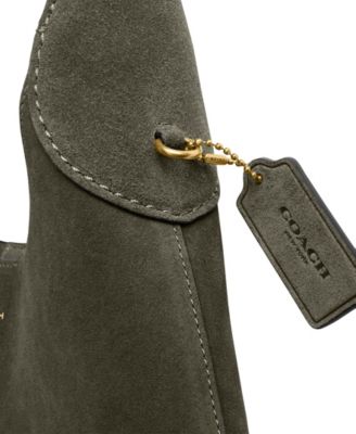 Brooklyn Medium Suede Shoulder Bag 28