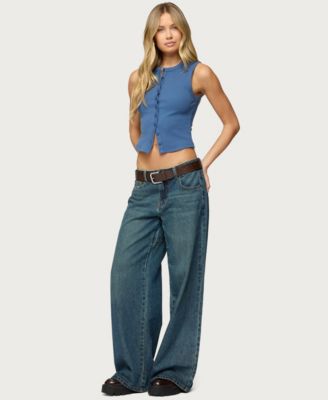 Women's Basel Button Up Tank Top