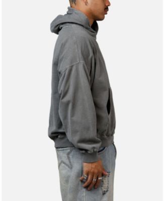 Men's Black Doves Premium Hoodie Washed Charcoal