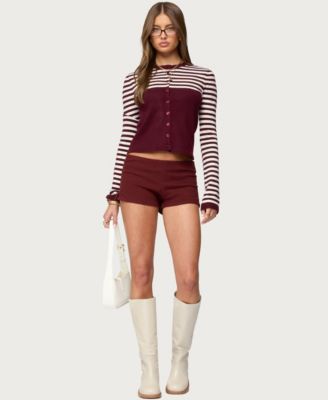 Women's Goni Stripey Knit Cardigan