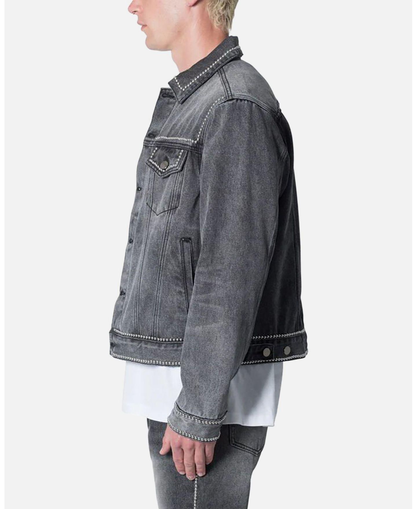 Мужская куртка mnml Flat Studded Trucker — фото 3