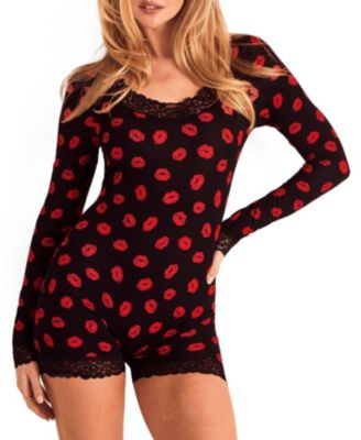 Women's Abbi Long Sleeve Romper