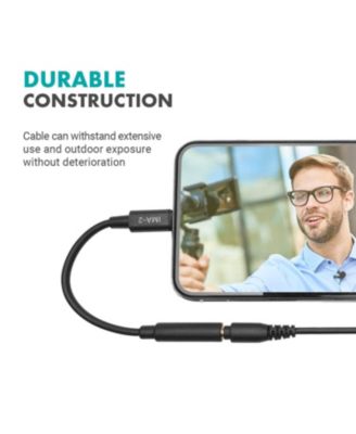 IMA-2 Headphone Adapter - 3.5mm TRS to Lightning - Compatible with iPhone and iPad