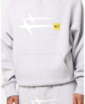 Big & Tall Hybrid Premium Hoodie Grey Marle