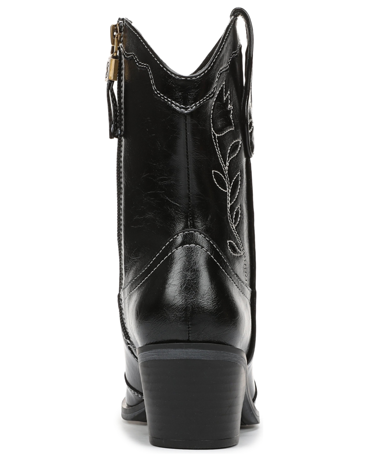 Sam and Libby Women's Flash Block Heel Western Booties