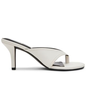 Women's Clarity High Heel Thong Dress Sandals