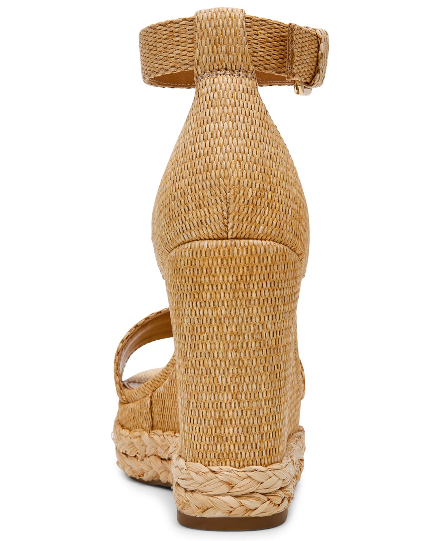Женские сандалии DV Dolce Vita Tammara Ankle-Strap Platform Espadrille Wedge, цвет: Raffia — фото 3