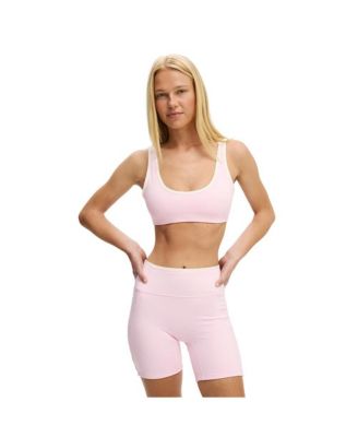 Women's Active Ultra Soft Low Back Crop Top