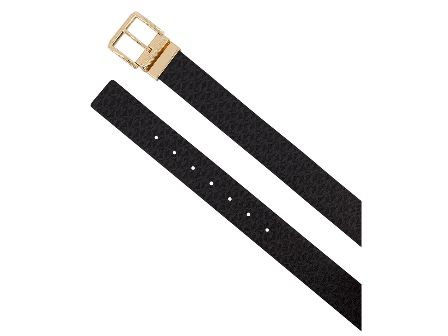Женские ремни Michael Kors 2-Pack Leather, цвет: Чёрный — фото 6
