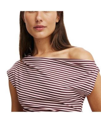 Women's Georgie Off Shoulder Short Sleeve