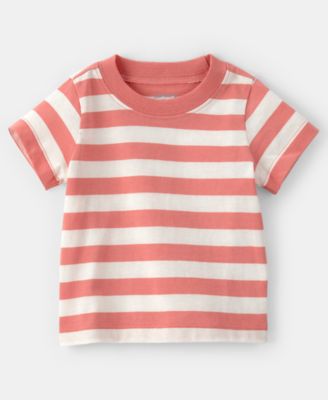Carter's Baby Boys' Boat Striped T-Shirt and Shortall, 2-Piece Set