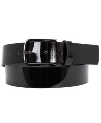 Men's Evening Dressy Patent Leather Belt