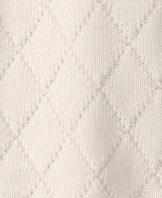 Baby Girls' Round Neck Front-Button Cardigan