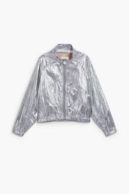 Girls Girls's Reversible silver jacket