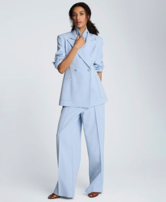 Women's Luxe Twill Double Breast Jacket