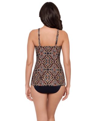 Women's Scandale Marina Printed Tankini Top