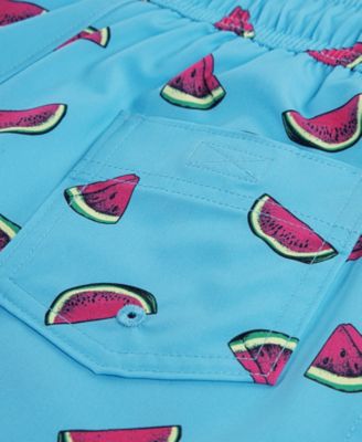Boys' Printed Swim Trunks
