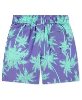 Boys' Printed Swim Trunks