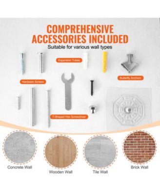 4-Piece Wall-Mounted Pine Wood Cat Shelf Set, Holds up to 40 lbs