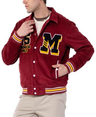 Men's Corduroy Varsity Jacket