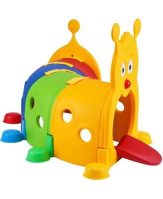 Caterpillar Crawl Tunnel for Kids, Indoor Outdoor Play Toy