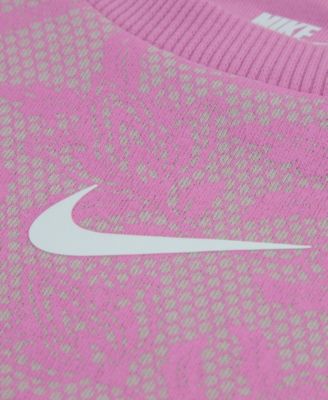 Girls' 4-6X Lace It Up Crewneck Top and Shorts, 2-Piece Set