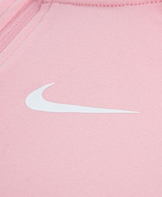 Girls' 4-6X Quarter-Zip Top and Shorts, 2-Piece Set