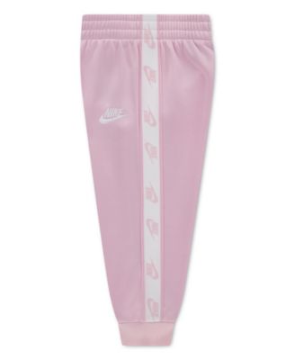 Girls' Toddler 2T-4T Logo-Taping Jacket and Pants, 2 Piece Set