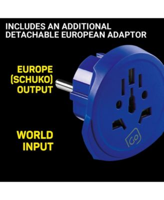 Worldwide USB-A and USB-C Travel Adaptor