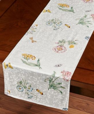 Butterfly Meadow Runner, 14" x 70" 
