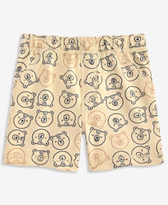 Baby Boys' Bear-Print Shorts