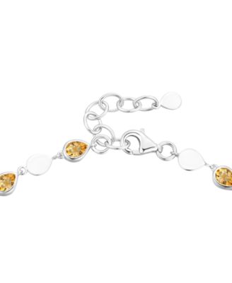 Blue Topaz (2-1/5 ct. t.w.) Luna Bracelet in Sterling Silver (Also Available in Multi-Stones)