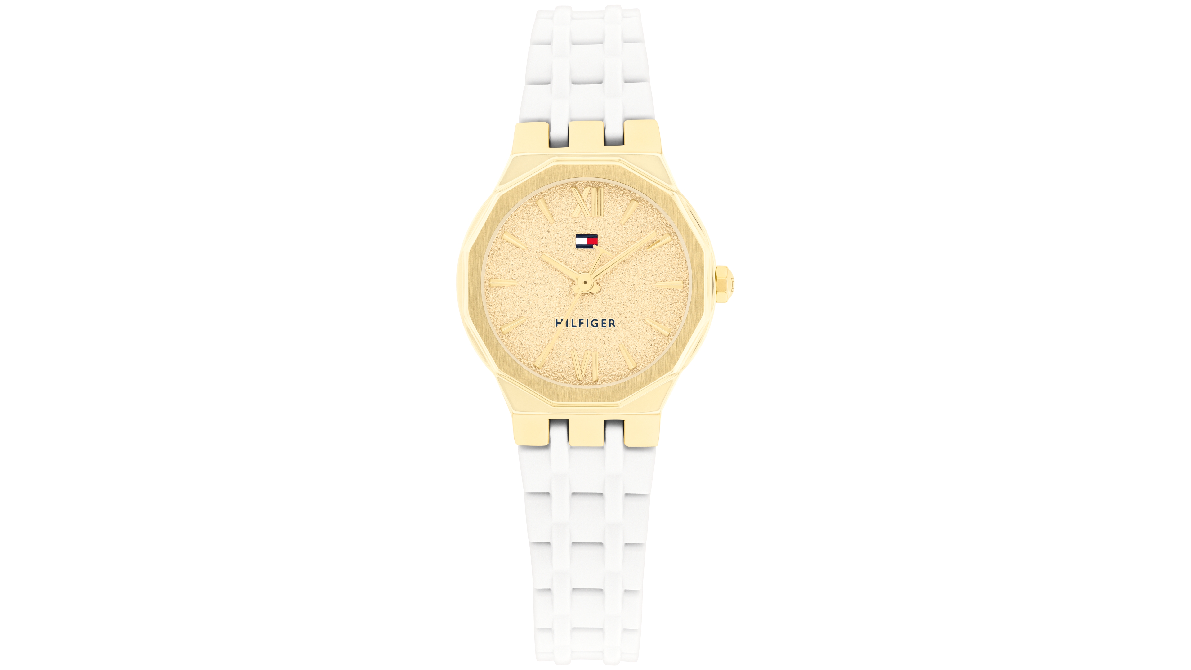 Tommy Hilfiger Women's Quartz White Silicone Strap Watch, 25mm