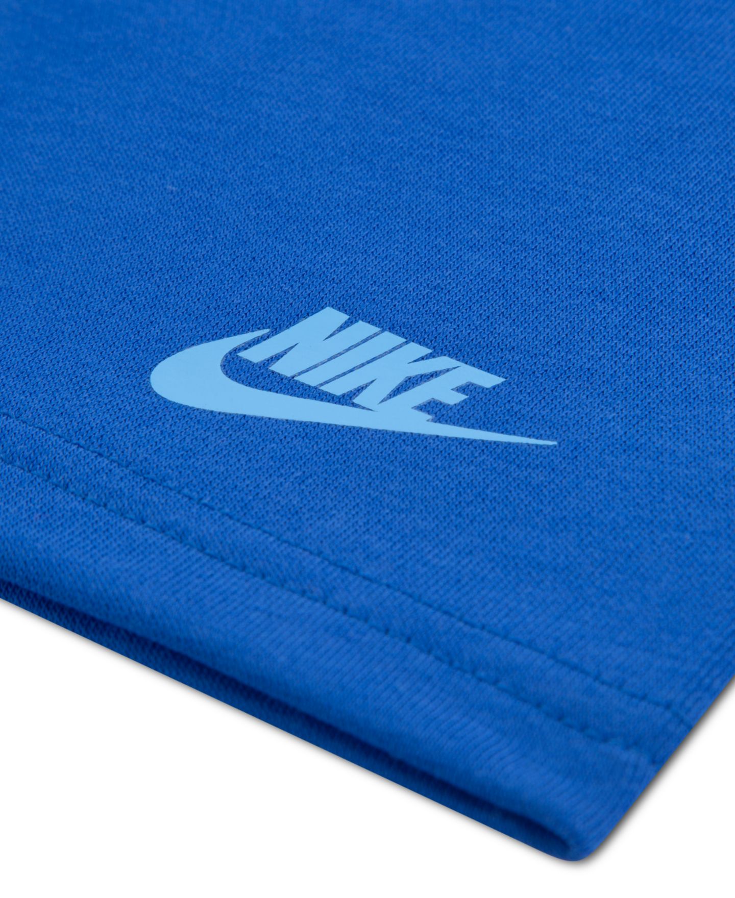 Комплект Nike Futura Crewneck T-Shirt and Shorts, 2-Piece Set для мальчиков, цвет: Королевский синий — фото 8