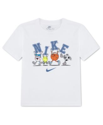Boys' 4-7 Multi Sportsball Short-Sleeve T-Shirt