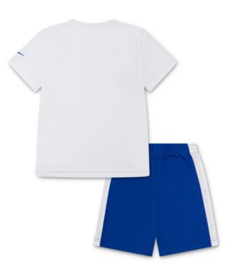 Boys' 4-7 Dri-FIT Swoosh T-Shirt and Shorts, 2-Piece Set