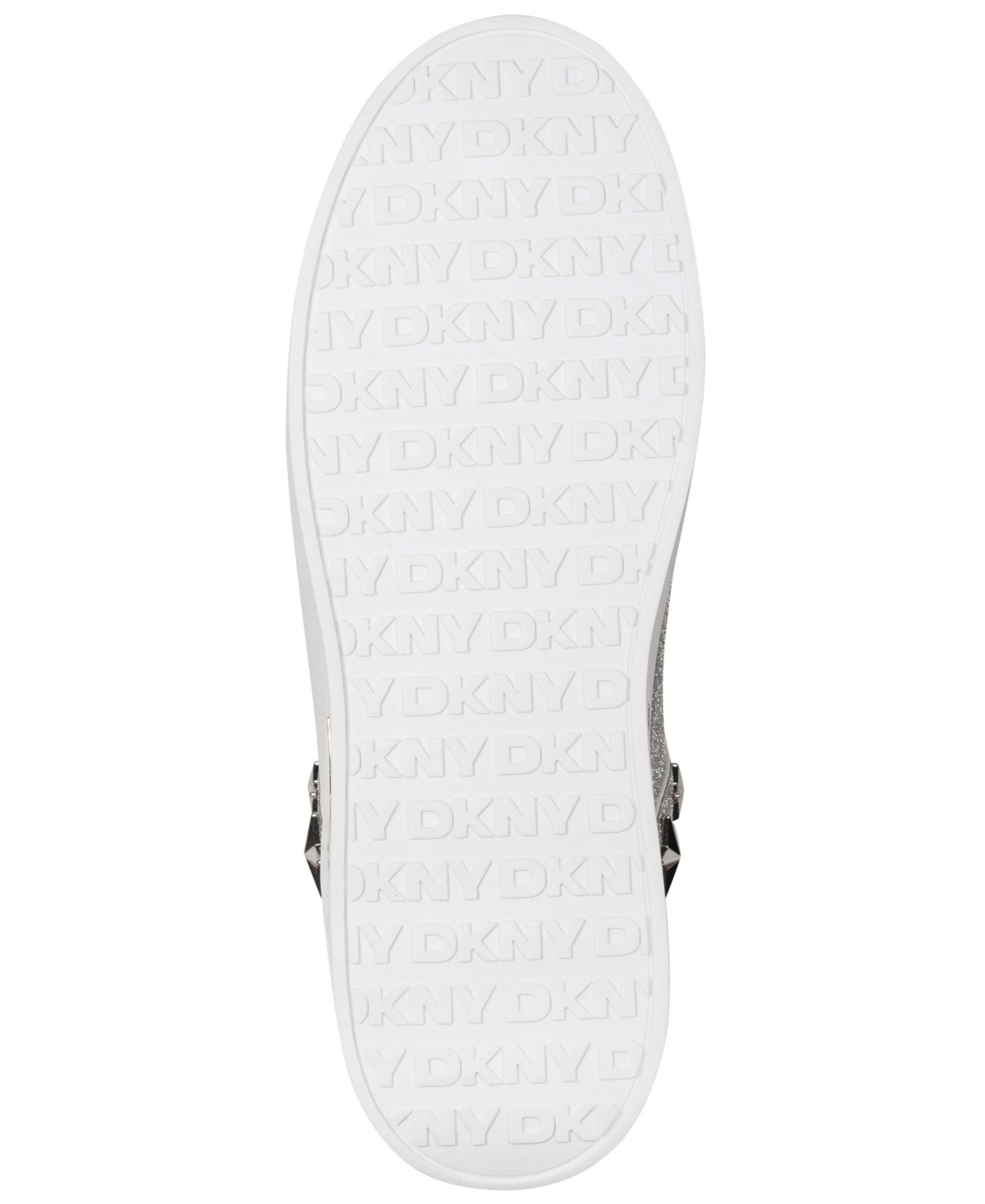 Женские кроссовки DKNY Manserra Lace-Up, цвет: Серебряный — фото 5