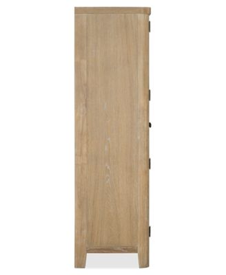 Marcel 68" Wood Curio Cabinet