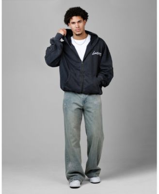 Men's Inferno Hoodie Washed Black