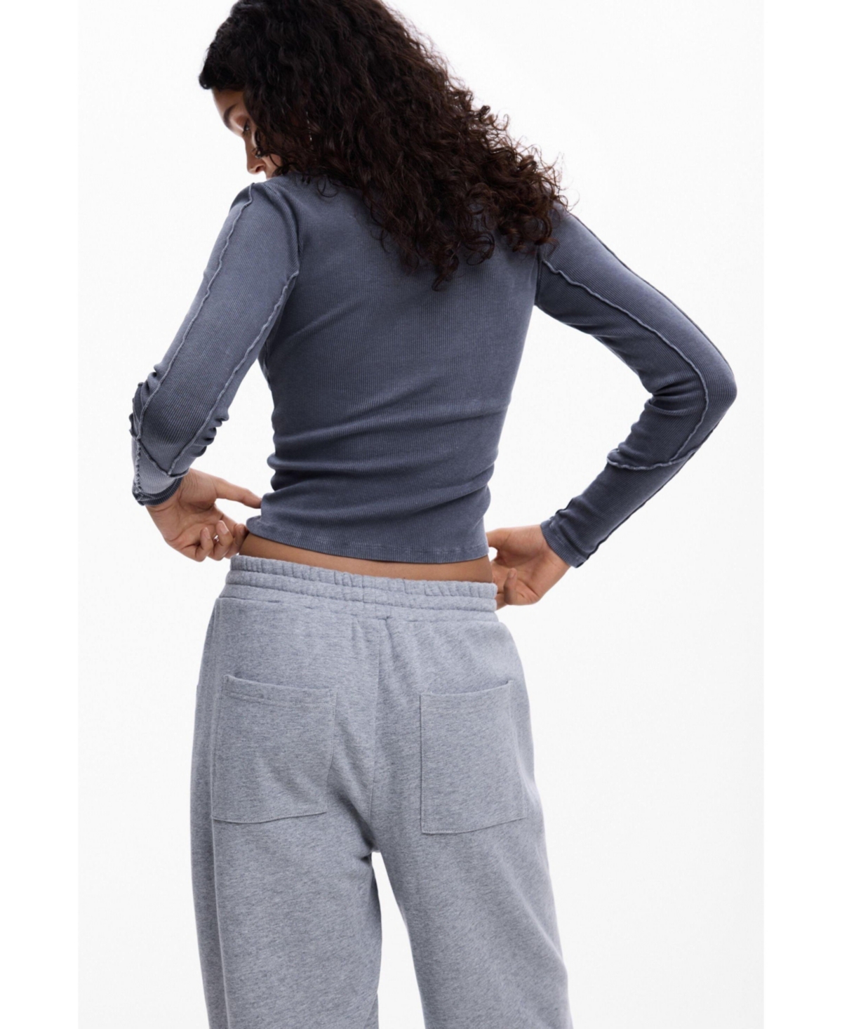 Desigual Women's Rib knot T-shirt