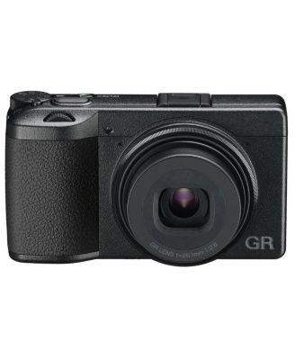 GR IIIx Compact Digital Camera, Bundle with 128GB Memory Card with Reader, Camera Bag, Tripod, Includes Cleaning Accessories