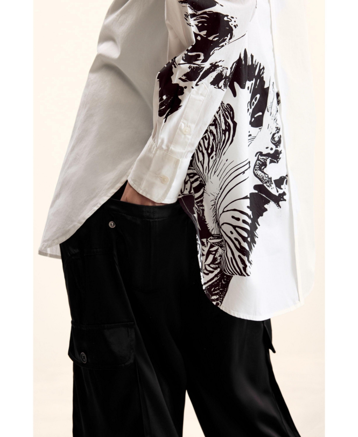 Desigual Women's Orchid shirt m. christian lacroix