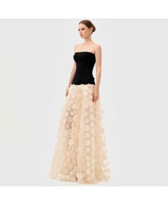 Women's Avenna Strapless Petal Gown
