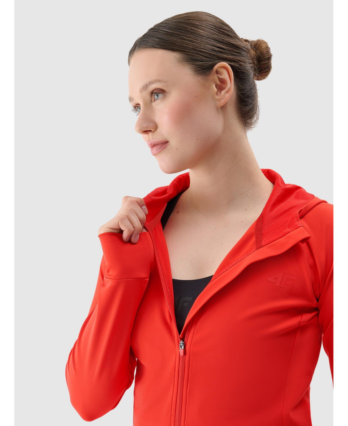 4F Women's regular quick-dry training sweatshirt